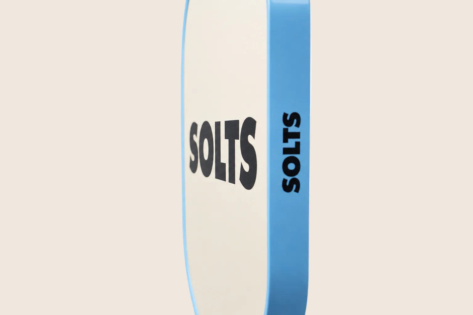 SOLTS CURVE Pickleball Paddle in Blue Aura