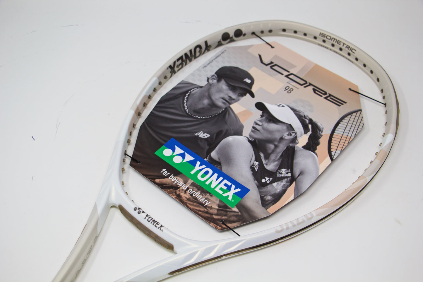 Yonex VCORE 98 (2024) Tennis Racket Sand Beige