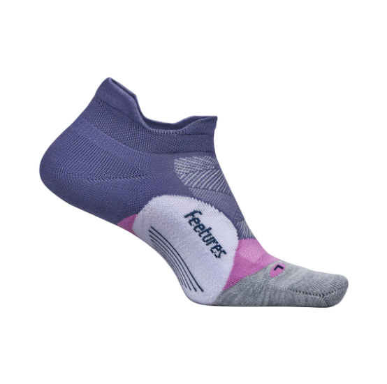 Feetures Elite Light Cushion Tab Running Sock Future Dusk