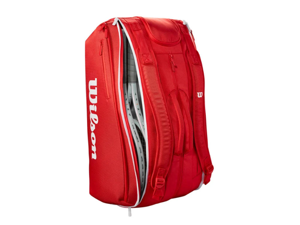 Wilson Super Tour Red 15 Racket Bag