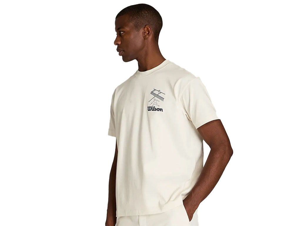 Wilson Mens Classic Cotton Graphic Tee