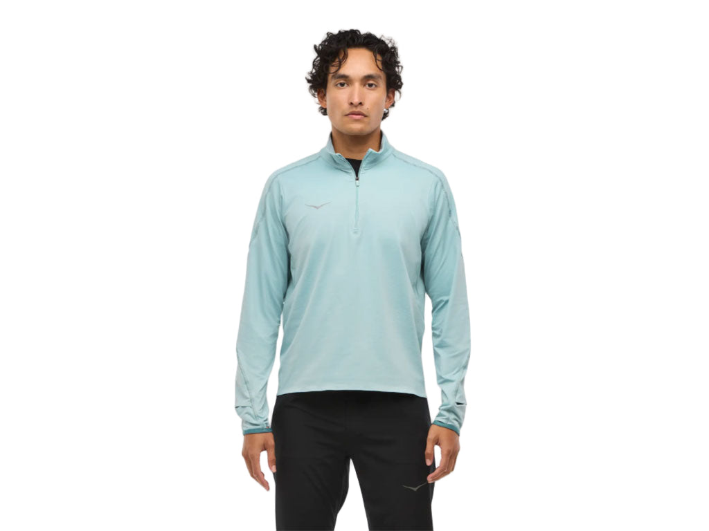 Hoka Glidetech Quarter Zip Mens Running Top