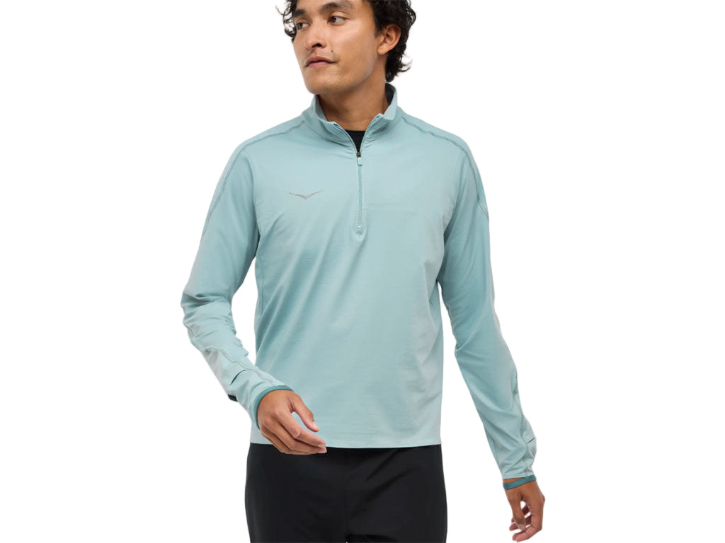Hoka Glidetech Quarter Zip Mens Running Top