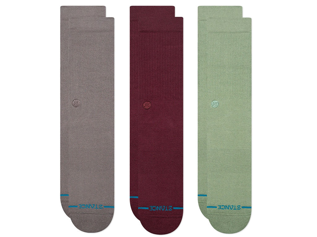 Stance Icon 3 Pack Crew Sock