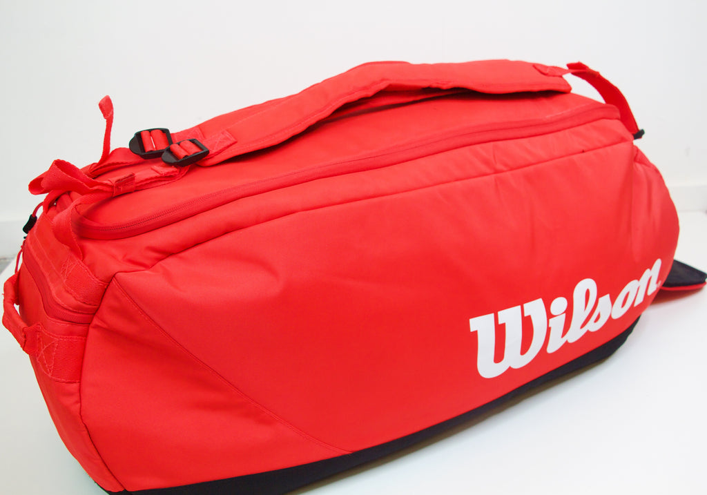 Super Tour 9 Pack Tennis Bag Red
