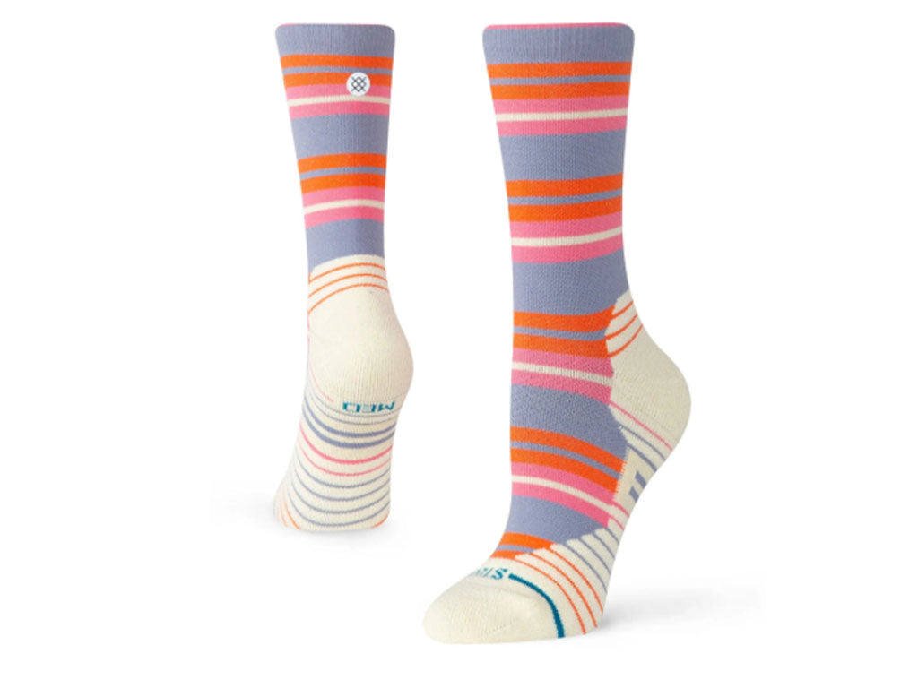 Stance Womens Lennon Mid Crew Running Sock