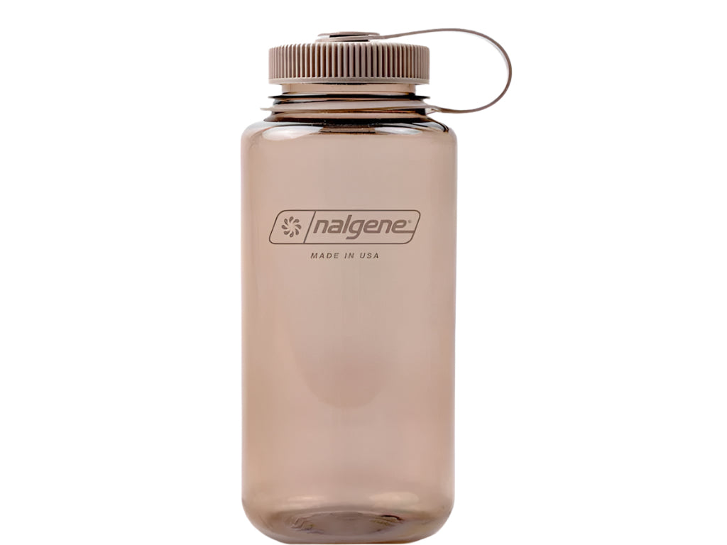 Nalgene Wide Mouth 1L Tritan Sustain Monochrome Water Bottle Mocha