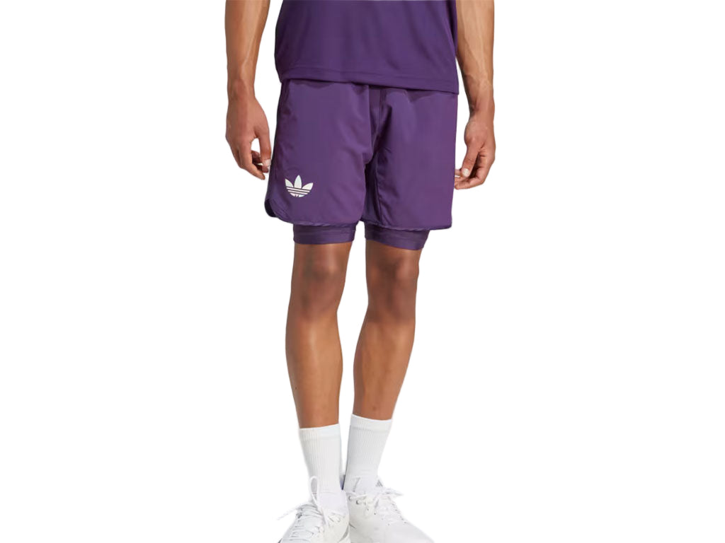 Adidas Mens Climacool Tennis Short Set (2 in 1)