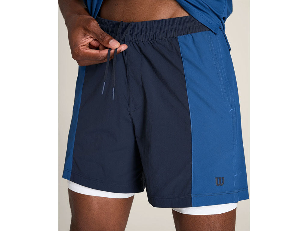 Wilson Tennis Volley Mens Tennis Short 6" Unlined