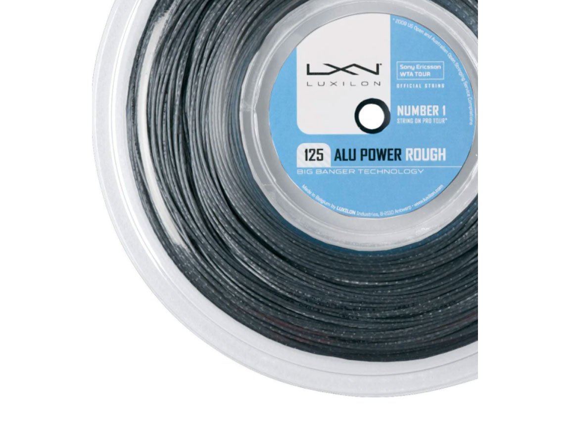 Luxilon Alu Power Rough (Grey) 1.25mm Monofilament Tennis String