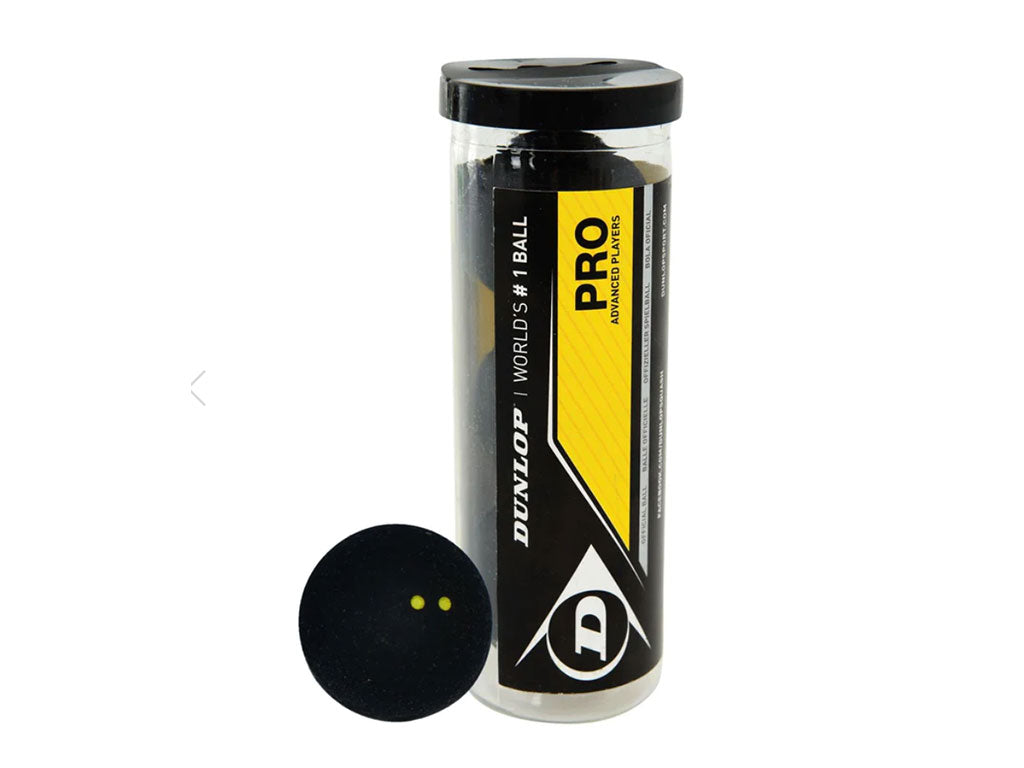 Dunlop Pro Squash Ball 3 tube