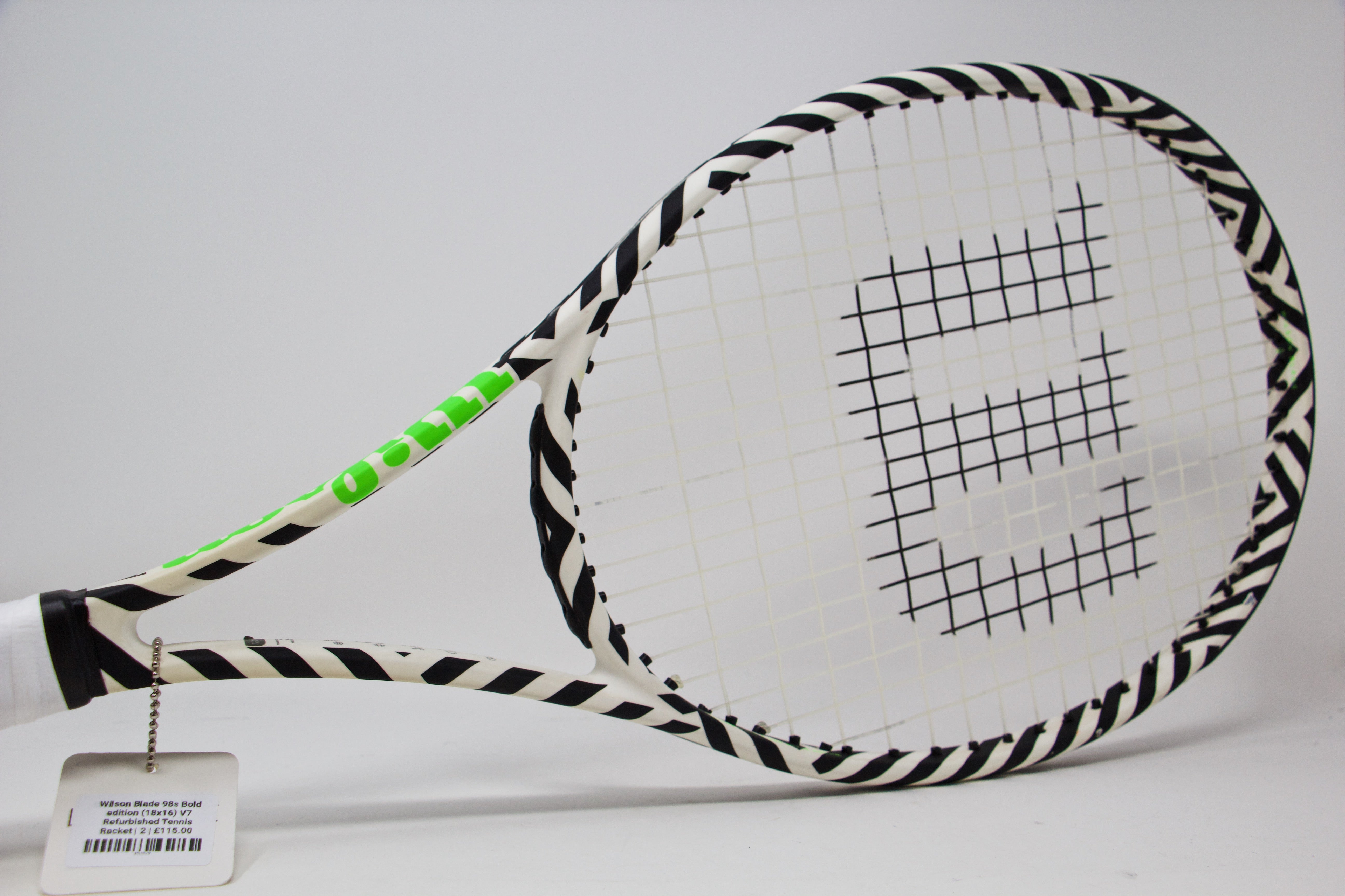 Wilson Blade 98s Bold edition (18x16) V7 Refurbished Tennis Racket