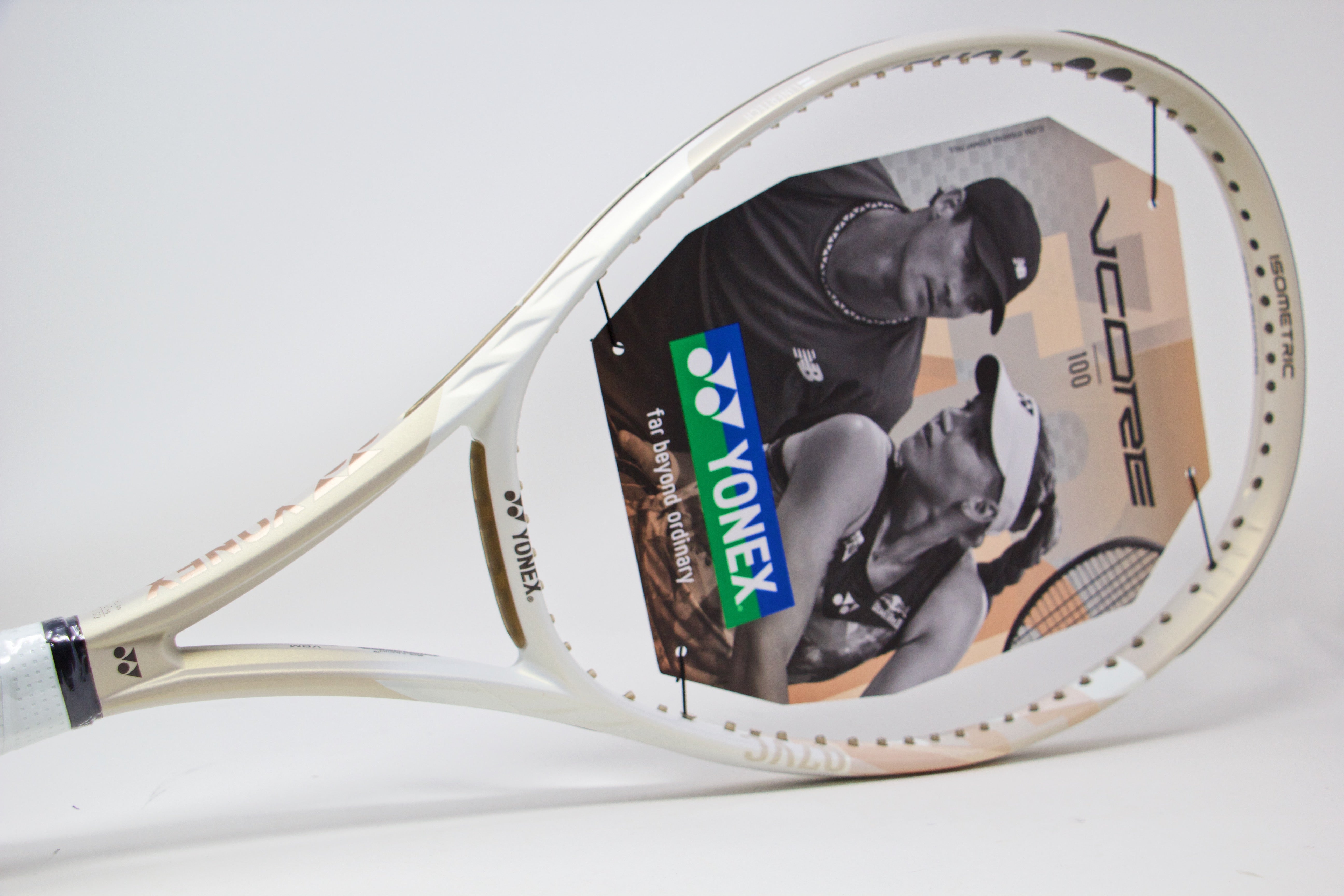 Yonex VCORE 100 (2024) Tennis Racket Sand Beige