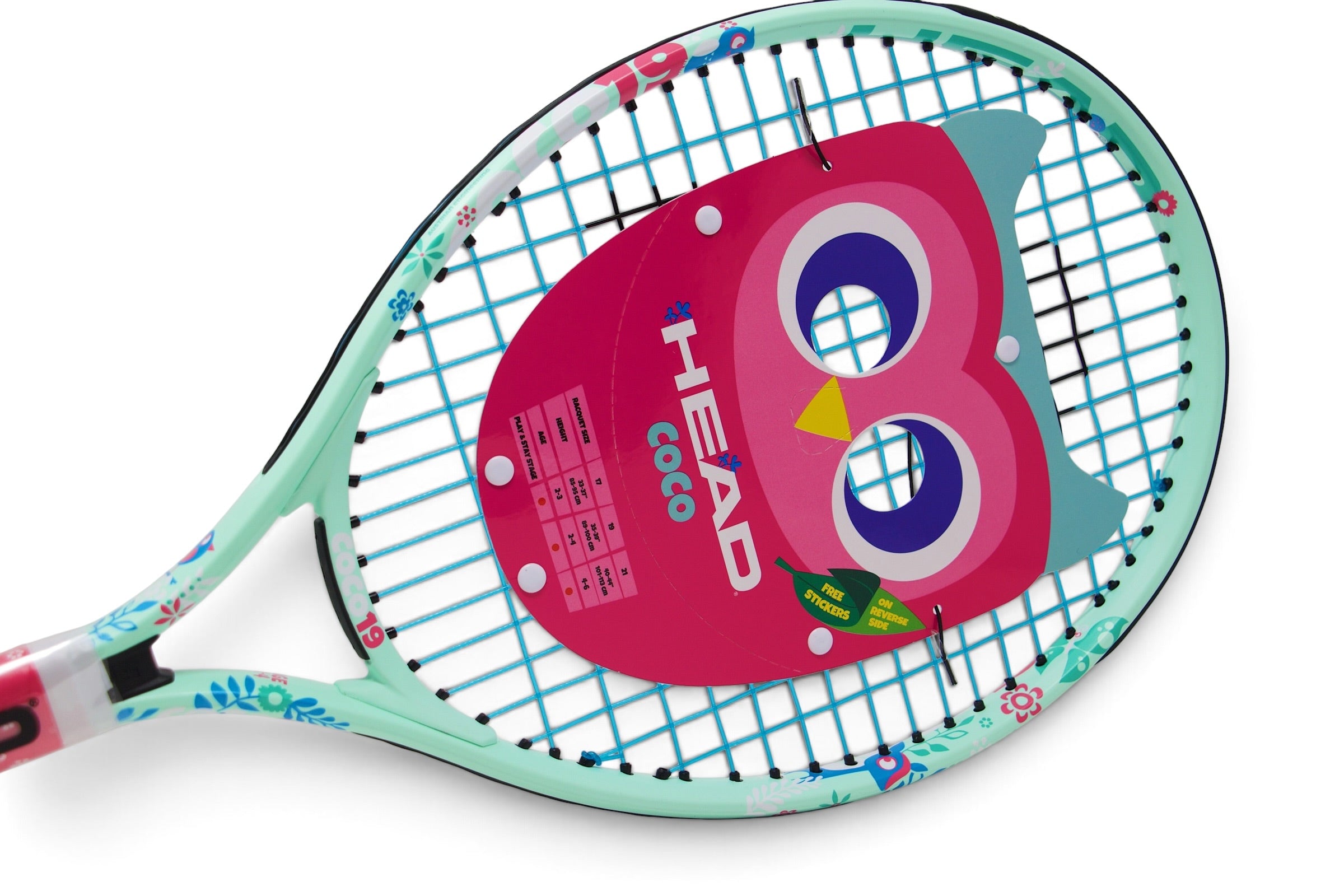 Head Coco 19 Inch Junior Tennis Racket