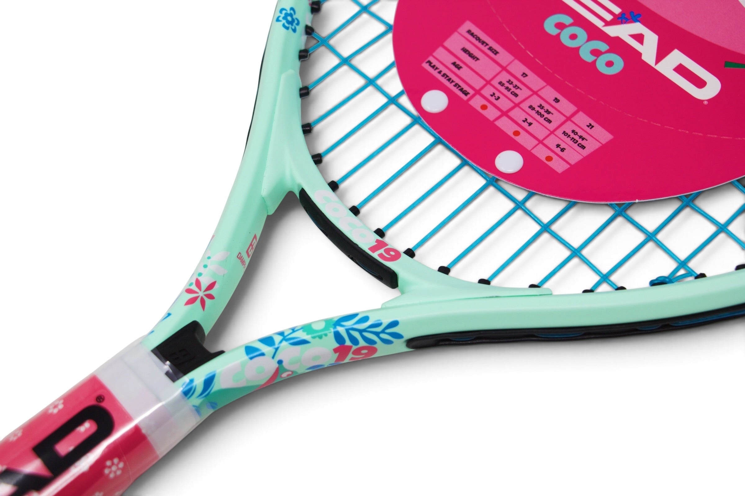Head Coco 19 Inch Junior Tennis Racket
