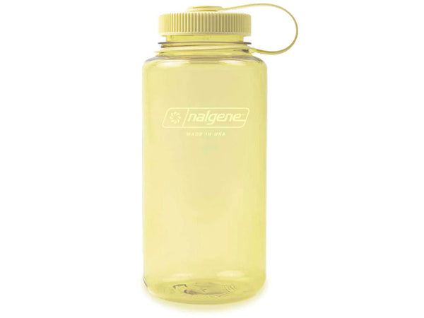 Nalgene Wide Mouth 1L Tritan Sustain Monochrome Water Bottle Butter