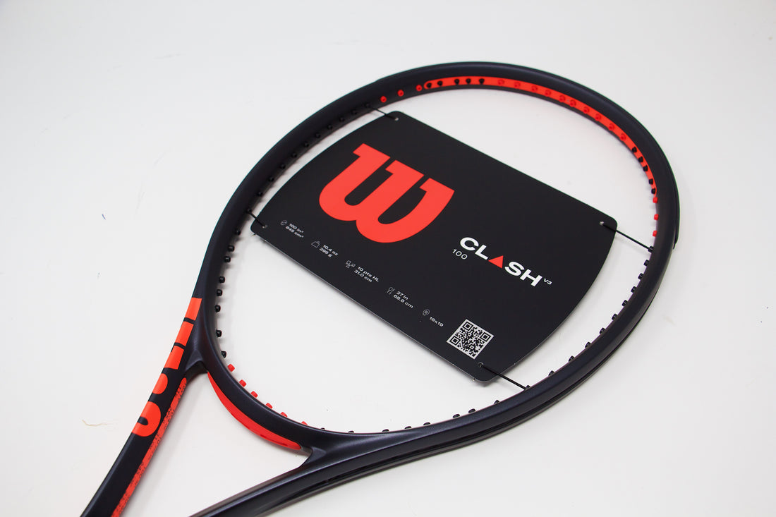 New Clash Racket Wilson Clash 100 v3 (2025) Tennis Racket – Nick Rivett Sport