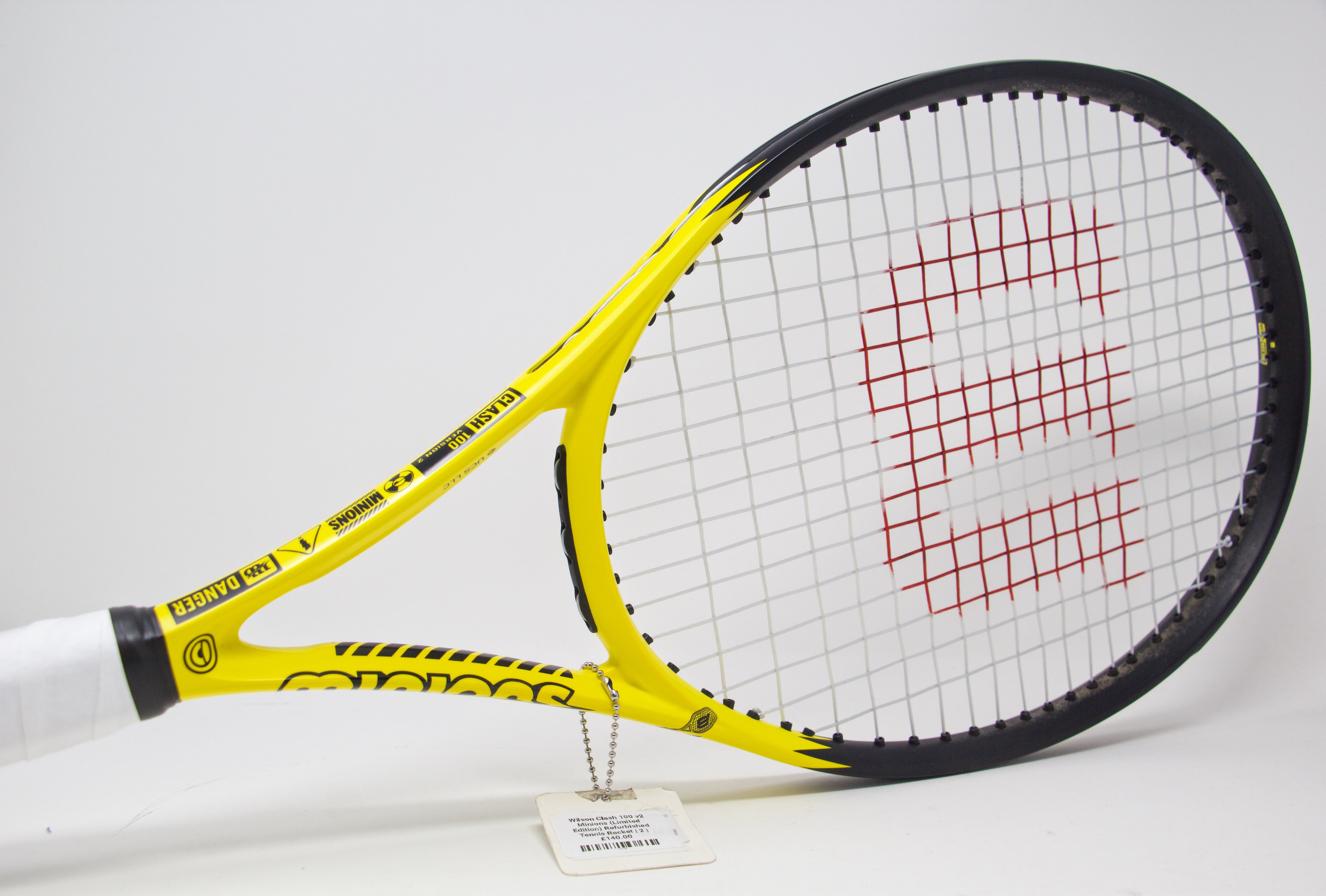 Wilson Clash 100 v2 Minions (Limited Edition) Refurbished Tennis Racket