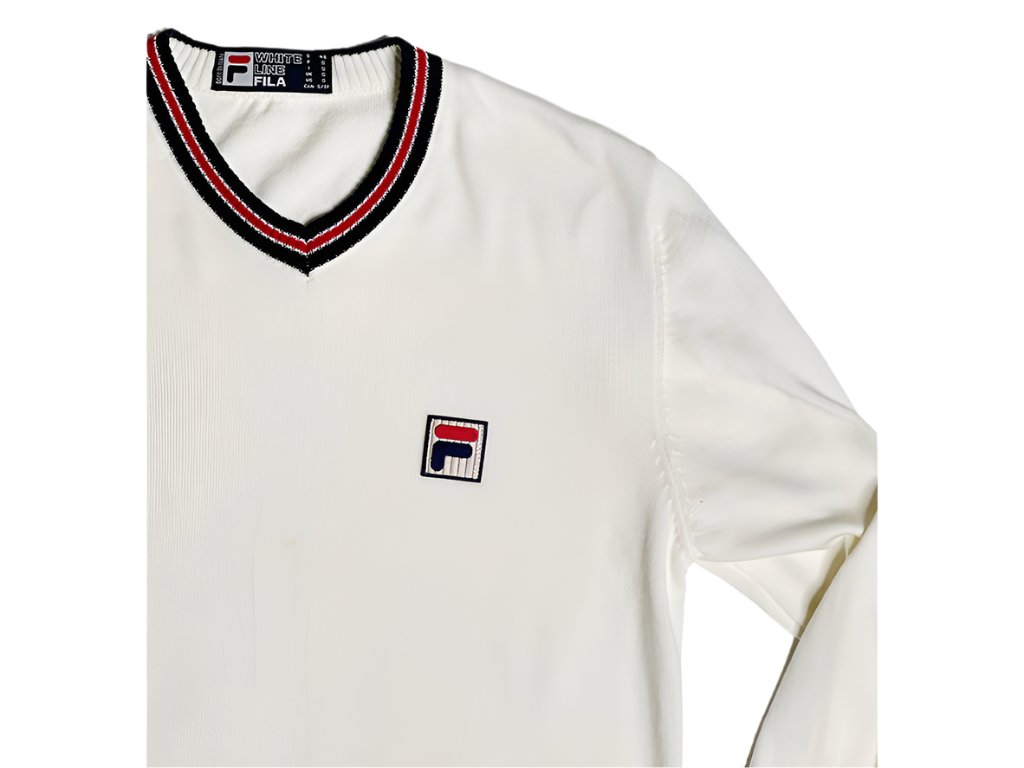 Fila Mens Knitted Long Sleeve Jumper S