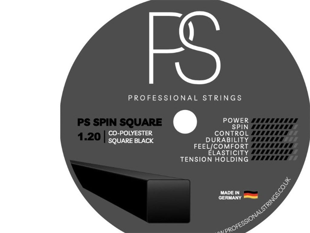 PS Spin Square 1.20mm Monofilament Tennis String