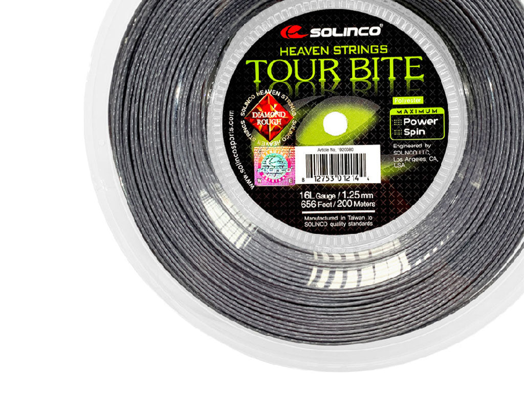 Solinco Tour Bite (Grey) 1.25mm Monofilament Tennis String