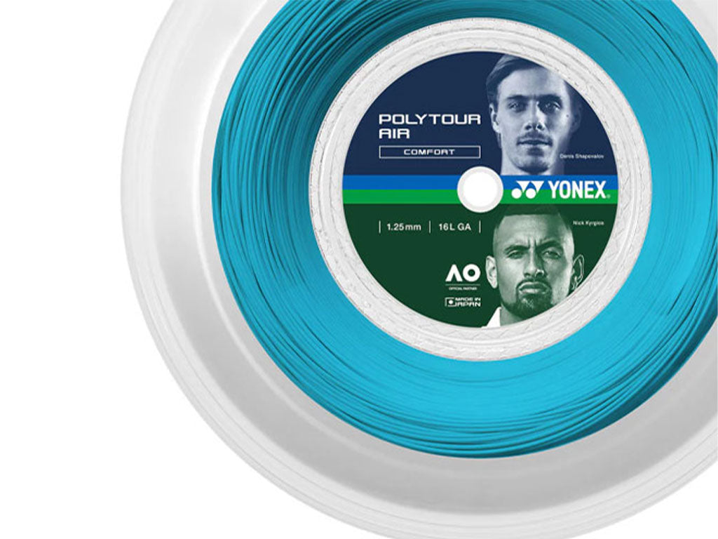 Yonex Poly Tour Air (Sky Blue) 1.25mm Monofilament Tennis String