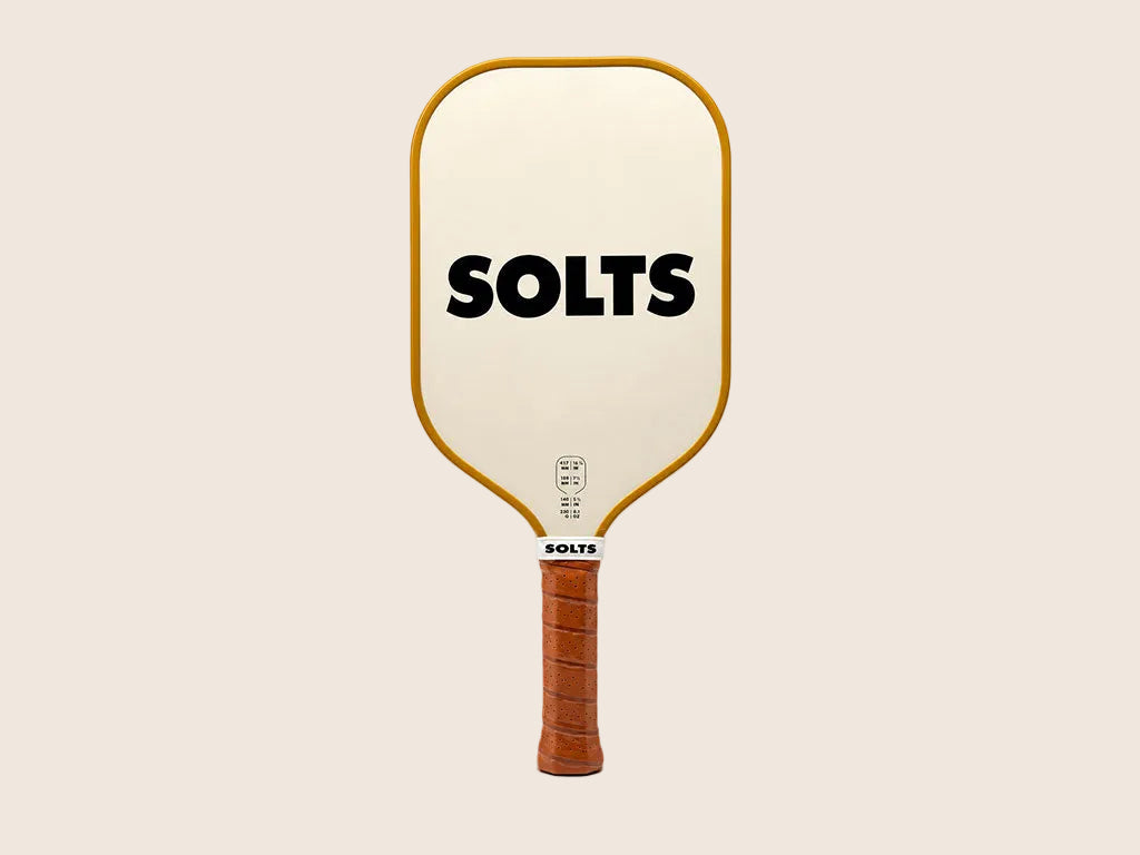 SOLTS CONTROL Pickleball Paddle in Amber Haze