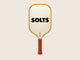 SOLTS CONTROL Pickleball Paddle in Amber Haze