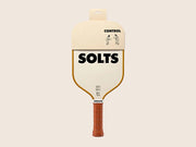 SOLTS CONTROL Pickleball Paddle in Amber Haze