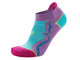 Balega Women's Enduro No Show Running Socks Bright Lilac/ Neon Aqua