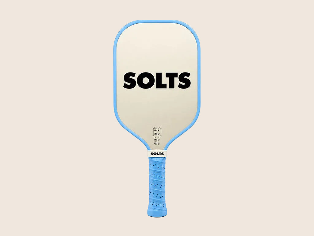 SOLTS CURVE Pickleball Paddle in Blue Aura