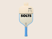 SOLTS CURVE Pickleball Paddle in Blue Aura