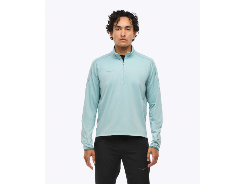 Hoka Glidetech Quarter Zip Mens Running Top