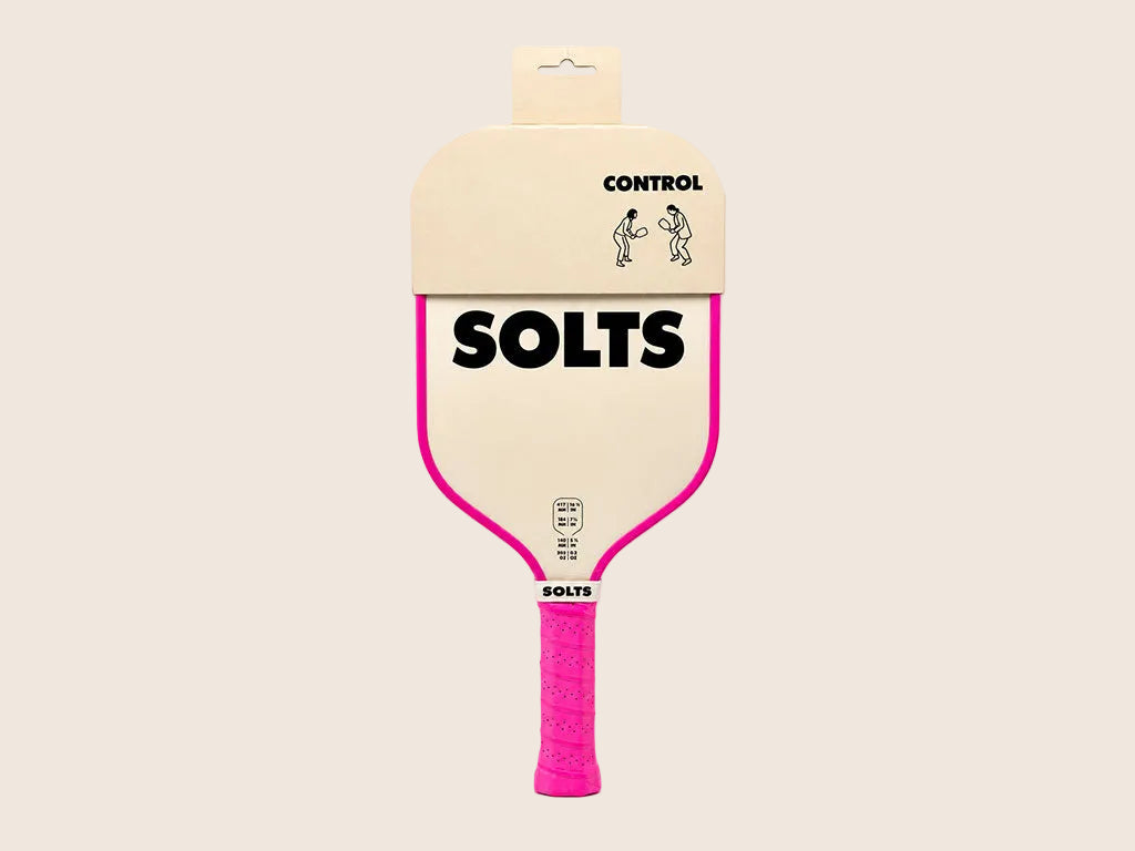 SOLTS CONTROL Pickleball Paddle in Electric Fuschia