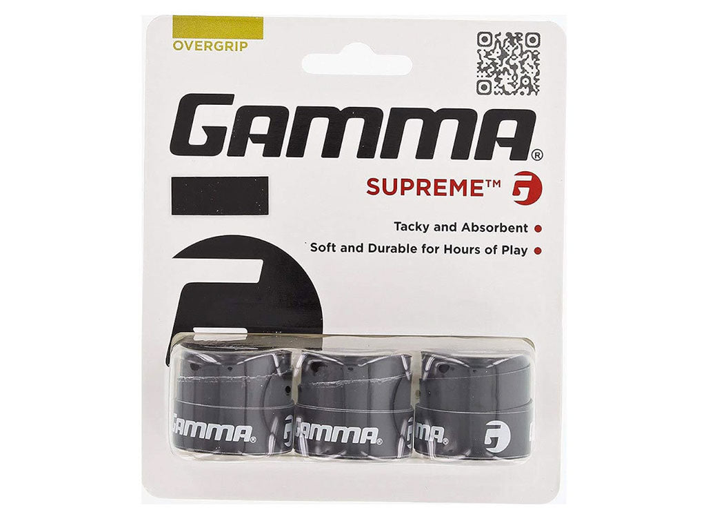 Gamma Supreme Overgrip Pack of 3