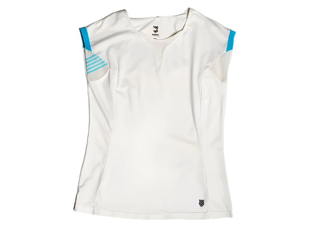 K Swiss Womens Tennis Cap Sleeve Top S