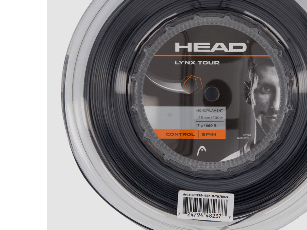 Head Lynx Tour (Grey) 1.25mm Polyester Tennis String