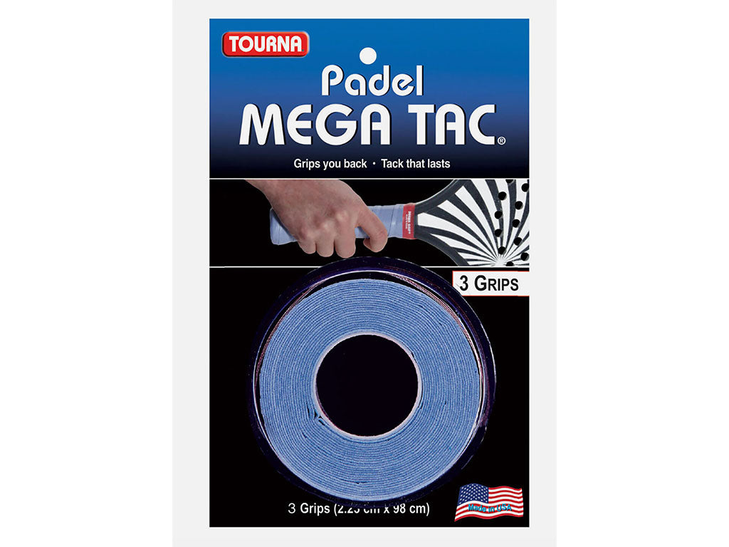 Tourna Grip MEGA TAC Padel Overgrip 3 Pack