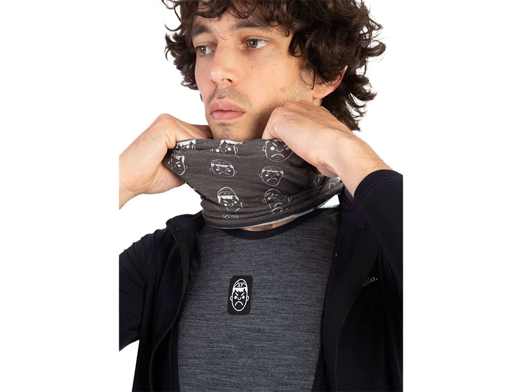 Angry Pablo Earthtone Logo Neck Warmer