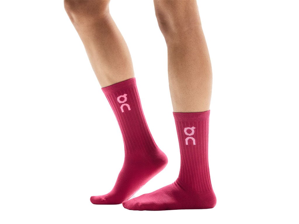 On Logo Sock High 3P