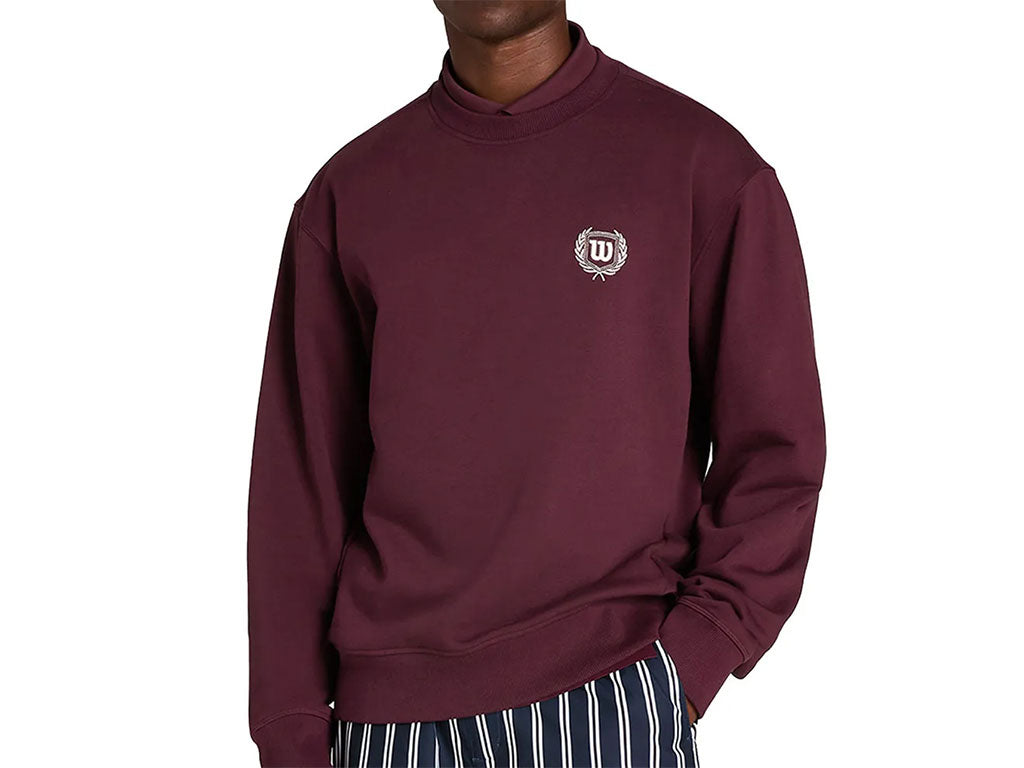 Wilson Men Playstate Crew Tennis Sweatshirt