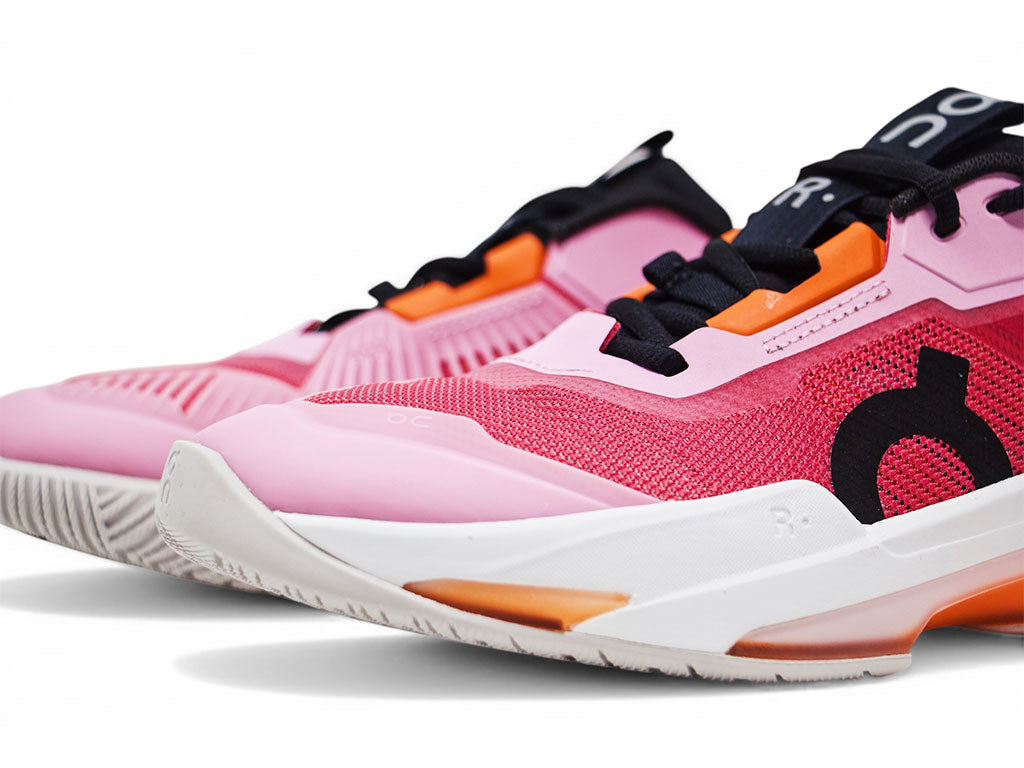 On THE ROGER Pro Fire Womens Tennis Shoes