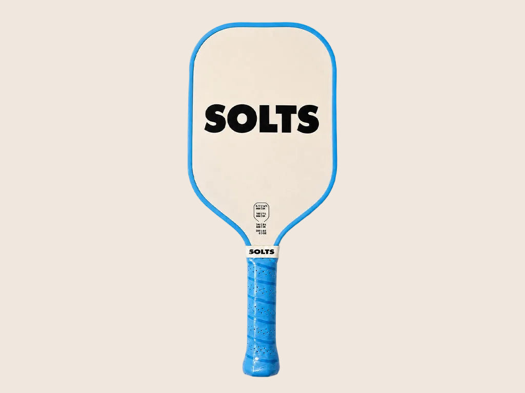SOLTS CURVE Pickleball Paddle in Blue Aura