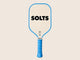 SOLTS CURVE Pickleball Paddle in Blue Aura