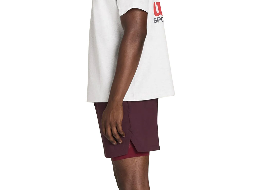 Wilson Set Point Mens Lined 5" Tennis Short