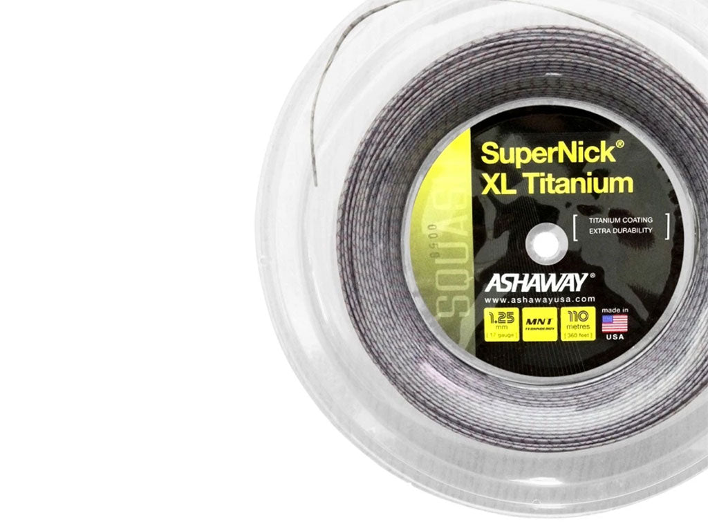 Ashaway Supernick XL Titanium Squash String