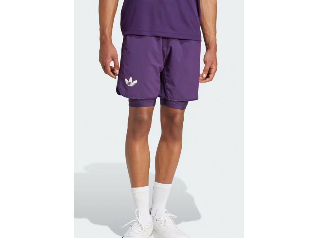 Adidas Mens Climacool Tennis Short Set (2 in 1)