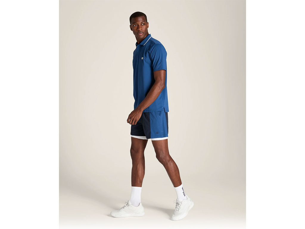 Wilson Tennis Volley Mens Tennis Short 6" Unlined