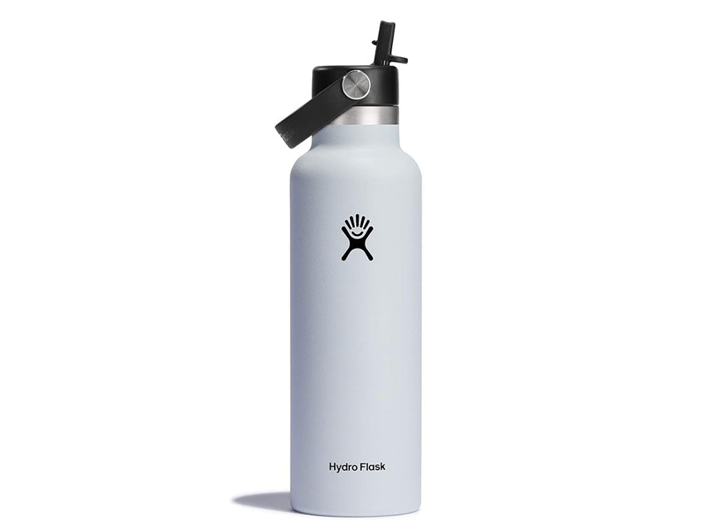 Hydro Flask 21 oz (621ml) Standard Flex Straw Cap White