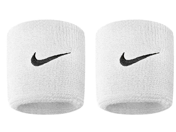Nike Swoosh Training Wristband (White/Black)